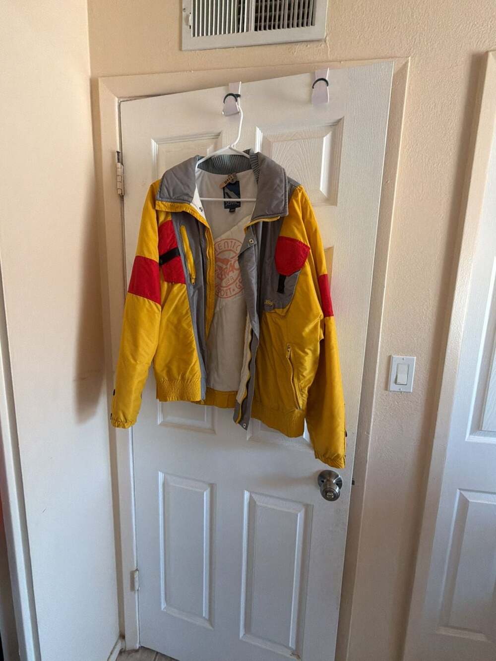 Vintage Serac Authentic Sport Gear Colorblock Ski Jacket